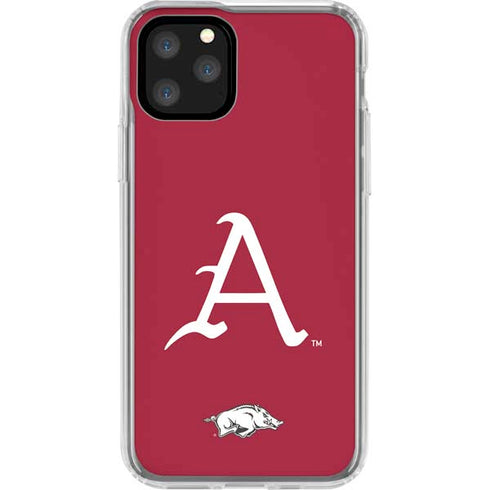 University of Arkansas-Fayetteville A Red iPhone 11 Pro Clear Case