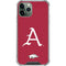 University of Arkansas-Fayetteville A Red iPhone 11 Pro Max Clear Case