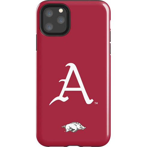 University of Arkansas-Fayetteville A Red iPhone 11 Pro Max Impact Case