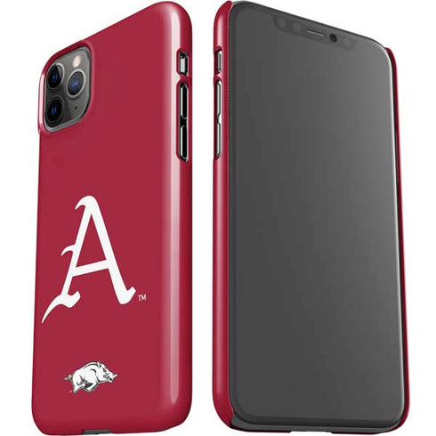 University of Arkansas-Fayetteville A Red iPhone 11 Pro Max Lite Case
