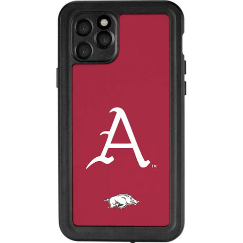 University of Arkansas-Fayetteville A Red iPhone 11 Pro Waterproof Case