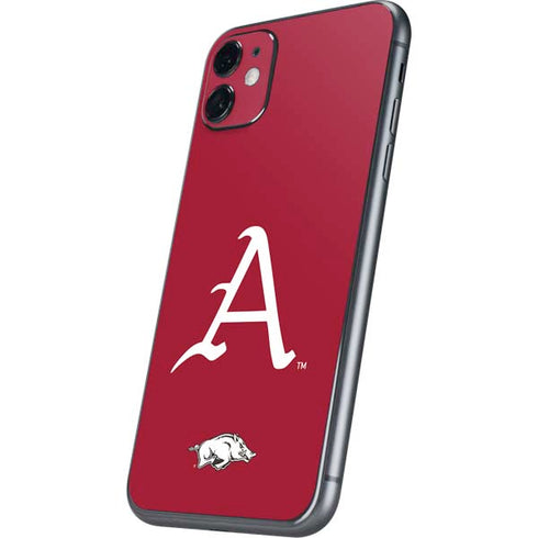 University of Arkansas-Fayetteville A Red iPhone 11 Skin