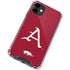 University of Arkansas-Fayetteville A Red iPhone 12 Clear Case