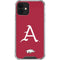 University of Arkansas-Fayetteville A Red iPhone 12 Mini Clear Case