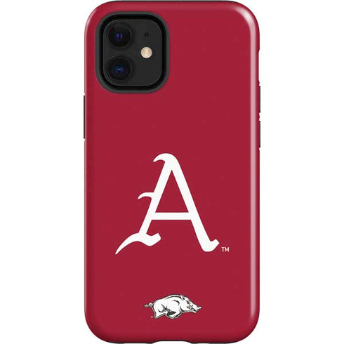 University of Arkansas-Fayetteville A Red iPhone 12 Mini Impact Case