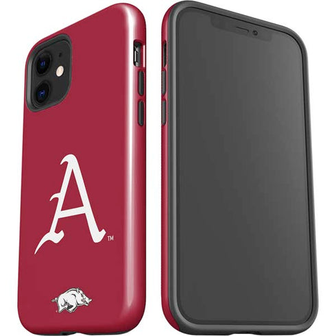 University of Arkansas-Fayetteville A Red iPhone 12 Mini Impact Case
