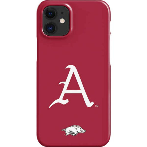 University of Arkansas-Fayetteville A Red iPhone 12 Mini Lite Case