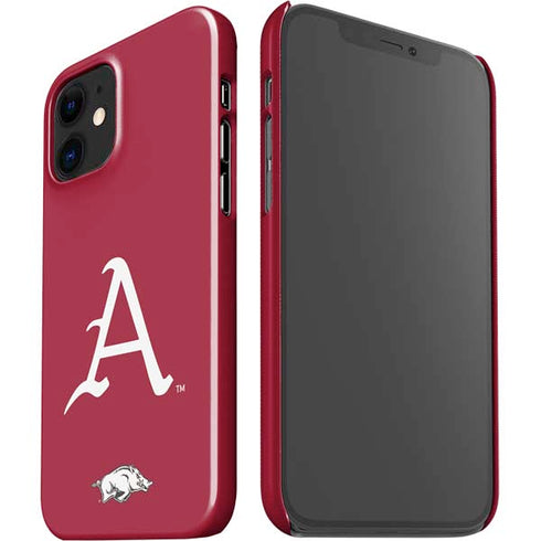 University of Arkansas-Fayetteville A Red iPhone 12 Mini Lite Case