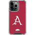 University of Arkansas-Fayetteville A Red iPhone 13 Pro Clear Case