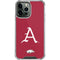 University of Arkansas-Fayetteville A Red iPhone 13 Pro Max Clear Case