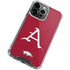 University of Arkansas-Fayetteville A Red iPhone 13 Pro Max Clear Case