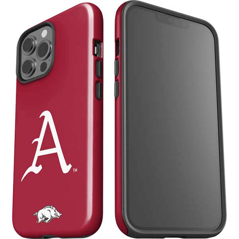 University of Arkansas-Fayetteville A Red iPhone 13 Pro Max Impact Case