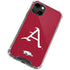 University of Arkansas-Fayetteville A Red iPhone 14 Clear Case