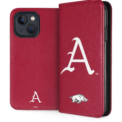 University of Arkansas-Fayetteville A Red iPhone 14 Folio Case