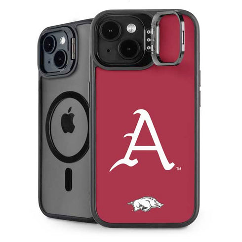University of Arkansas-Fayetteville A Red iPhone 14 Plus Kickstand Case