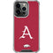 University of Arkansas-Fayetteville A Red iPhone 14 Pro Clear Case