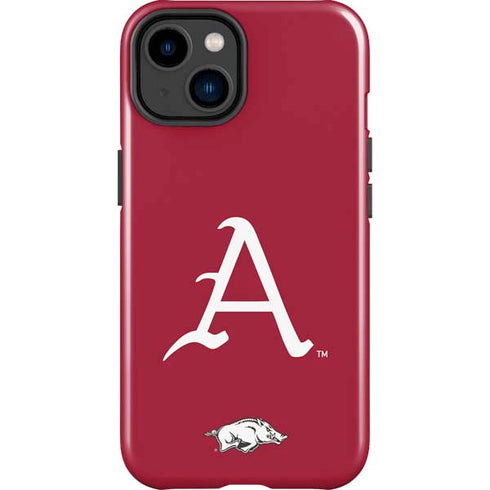 University of Arkansas-Fayetteville A Red iPhone 15 Impact Case