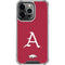University of Arkansas-Fayetteville A Red iPhone 15 Pro Clear Case