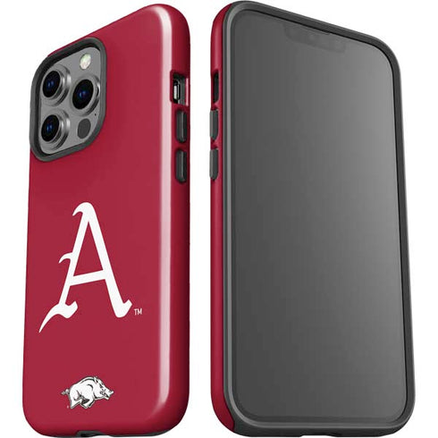 University of Arkansas-Fayetteville A Red iPhone 15 Pro Impact Case