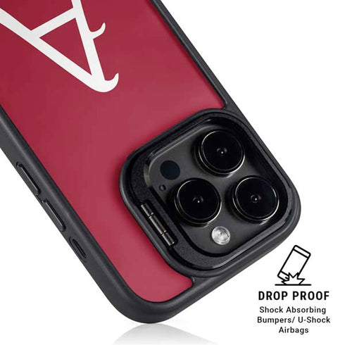 University of Arkansas-Fayetteville A Red iPhone 15 Pro Kickstand Case