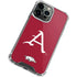 University of Arkansas-Fayetteville A Red iPhone 15 Pro Max Clear Case