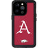 University of Arkansas-Fayetteville A Red iPhone 15 Pro Waterproof Case
