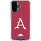 University of Arkansas-Fayetteville A Red iPhone 16 Plus Clear Case