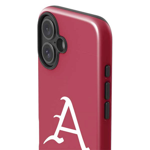 University of Arkansas-Fayetteville A Red iPhone 16 Plus Impact Case