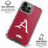 University of Arkansas-Fayetteville A Red iPhone 16 Pro Clear Case