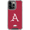 University of Arkansas-Fayetteville A Red iPhone 16 Pro Max Clear Case
