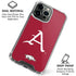 University of Arkansas-Fayetteville A Red iPhone 16 Pro Max Clear Case