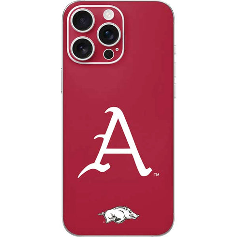 University of Arkansas-Fayetteville A Red iPhone 16 Pro Max Skin