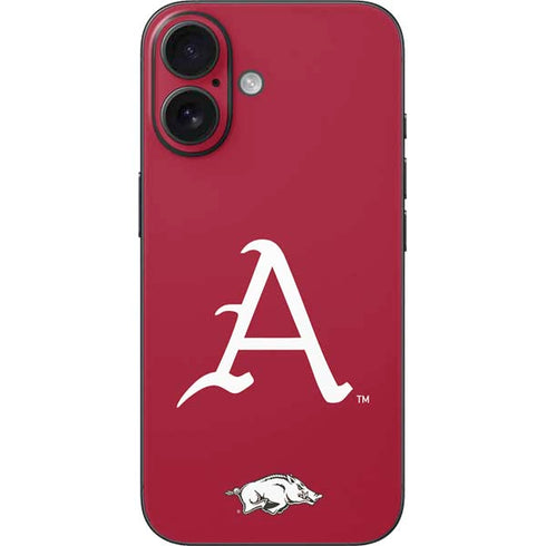 University of Arkansas-Fayetteville A Red iPhone 16 Skin