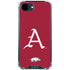 University of Arkansas-Fayetteville A Red iPhone 16e Clear Case