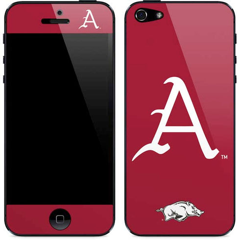 University of Arkansas-Fayetteville A Red iPhone 5/5s/5SE Skin