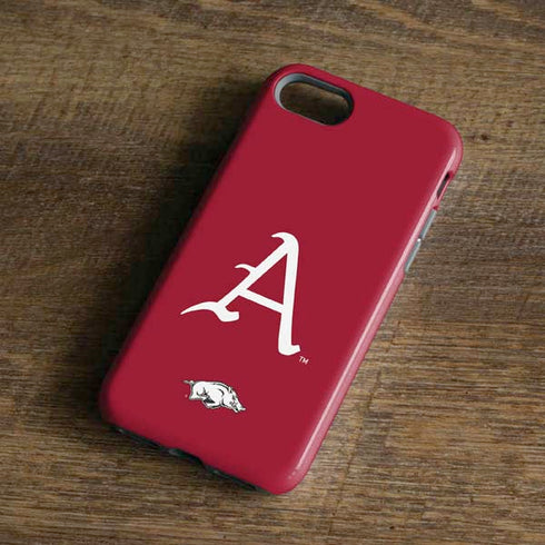 University of Arkansas-Fayetteville A Red iPhone 7 Pro Case