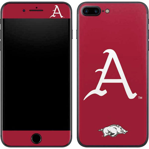 University of Arkansas-Fayetteville A Red iPhone 8 Plus Skin