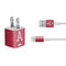 University of Arkansas-Fayetteville A Red iPhone Charger (5W USB) Skin