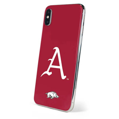 University of Arkansas-Fayetteville A Red iPhone X Skin