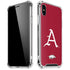 University of Arkansas-Fayetteville A Red iPhone X/XS Clear Case