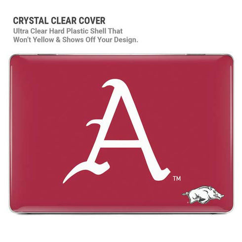 University of Arkansas-Fayetteville A Red MacBook Pro 14in (2021-24) Case plus Skin