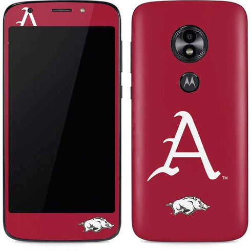 University of Arkansas-Fayetteville A Red Moto E5 Play Skin