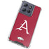 University of Arkansas-Fayetteville A Red Moto G 5G (2025) Clear Case