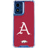 University of Arkansas-Fayetteville A Red Moto G 5G (2024) Clear Case