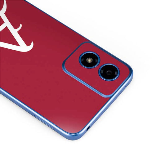 University of Arkansas-Fayetteville A Red Moto G Play 4G (2024) Skin
