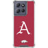 University of Arkansas-Fayetteville A Red Moto G Power 5G (2025) Clear Case