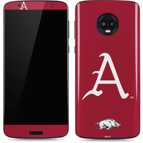 University of Arkansas-Fayetteville A Red Moto G6 Skin