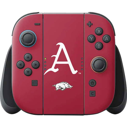 University of Arkansas-Fayetteville A Red Nintendo Switch 2 (2025) Joy-Con Controller Skin