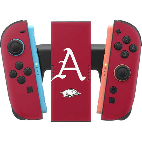 University of Arkansas-Fayetteville A Red Nintendo Switch 2 (2025) Joy-Con Controller Skin