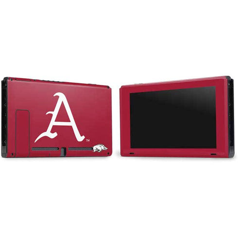 University of Arkansas-Fayetteville A Red Nintendo Switch Bundle Skin